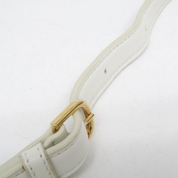 CELINE White Leather Shoulder Bag - Picture 12 of 15